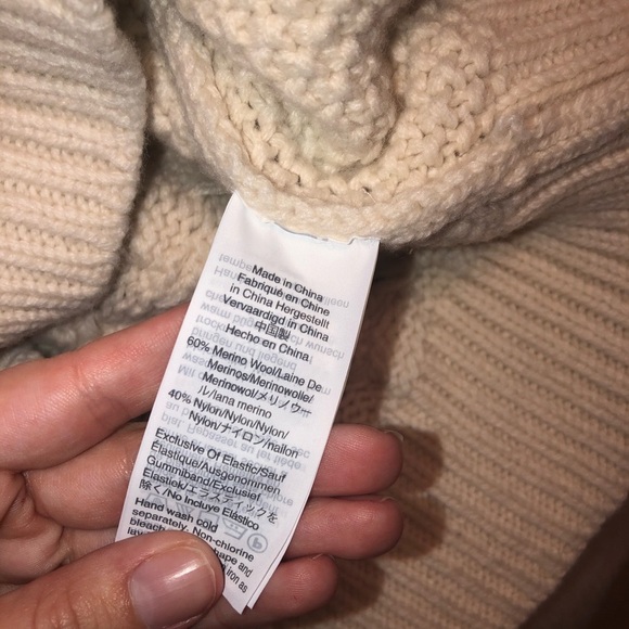 J Crew Merino Wool Cable Knit Sequin Sweater - Picture 8 of 13